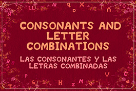 Cover, consonants and combined letters (pronunciation subsection)