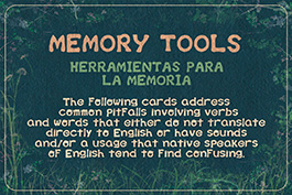Cover, memory-tools section